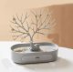 Jewelry stand in deer antler shape, light gray