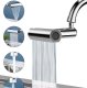 Multifunctional Kitchen Faucet Aerator DA213, Chrome