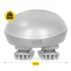4Fizjo 1272 Waterproof Electric Head Massager, White