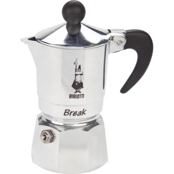 Bialetti Break 1TZ Espresso Maker, Silver