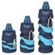 Collapsible Silicone Water Bottle 500ml, Blue