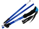 Folding Adjustable Trekking Pole (1 pc), Blue