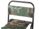 Folding Camping and Fishing Chair with Backrest, Camouflage
