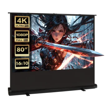 Maclean MC-212 Portable Projection Screen, 80", 16:10