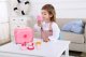 Деревянный набор косметики для детей Ecotoys, 6 аксессуаров, розовый