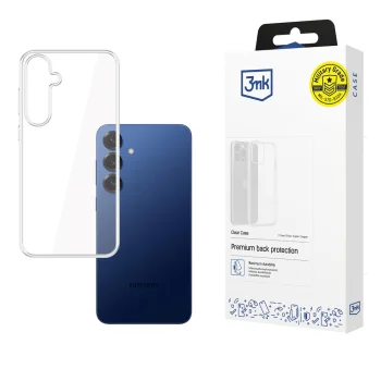3mk Clear Case for Samsung Galaxy S25 FE, Transparent