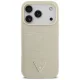 Guess Croco Triangle Logo MagSafe Phone Case Cover iPhone 17 Pro - gold