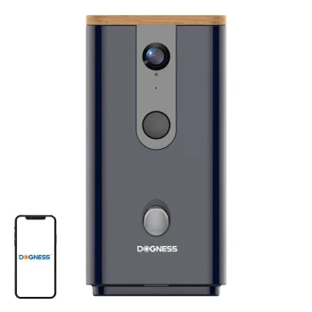 Dogness T03 Smart Treat Dispenser with HD Camera & Audio - Black