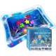 Sensory Baby Water Mat for Tummy Time with Fish