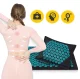 4FIZJO ECO Acupressure Mat with Pillow and Bag, Black/Blue