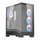 Computer Case DarkFlash K430 with 6 Fans, Black