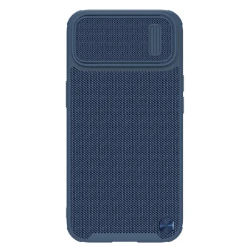 Nillkin Textured S Case for iPhone 14 Plus with Camera Cover, Blue