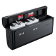Telesin S0-ECB-01-TGP Three-Channel Charger Kit and Two Batteries for GoPro Hero 9/10/11/12