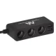 Maclean MCE117 Car Cigarette Lighter Socket Splitter, 3 Sockets, 4x USB, 120W