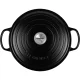 Cast Iron Casserole Le Creuset Signature Round 30 cm, 8.1 L, Satin Black
