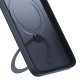 3Mk Protection Smoke Case Mag&Stand for Apple iPhone 16, Black