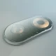 Choetech T317 2in1 Wireless Charger for Smartphone and Apple Watch, White