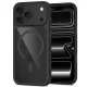 Tech-Protect MagOne CC MagSafe Case + Tempered Glass 2-Pack for iPhone 18 Pro Max / 17 Pro Max, Clear Black