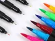 Double-Sided Watercolor Marker Set, 100 Colors, with Zipper Case