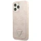 Guess 4G Triangle Logo Cardslot Case for iPhone 13 / 13 Pro - Pink