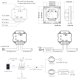 Smart Zigbee Rotary Dimmer Switch TS-K(WZ) Tuya Triac Black