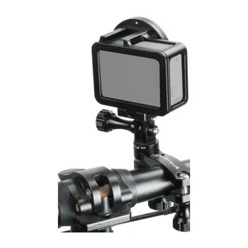 Puluz PU237B Aluminum Handlebar Mount for Action Cameras 360° Rotation, Black
