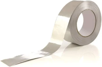 Non-Breathable Aluminum Tape for Polycarbonate Sheets, 25 mm x 50 m