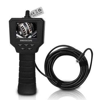LTC Endoscopic Inspection Camera with 2.4" LCD Screen 5m IP67, Black