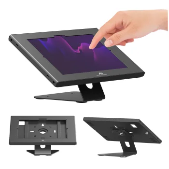 Maclean MC-957 B Lockable Tablet Display Enclosure Mount, 10.9"-11", 220x323x22 mm