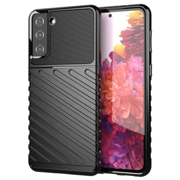 Thunder Case Flexible Armored Cover for Samsung Galaxy S22+ (S22 Plus), Black