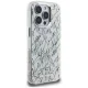 Karl Lagerfeld IML Karl Script Pattern MagSafe Case for iPhone 16 Pro, White
