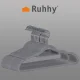 Clothes Hangers, 20 pcs, Grey, Ruhhy