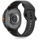 Tech-Protect Silicone Strap for Samsung Galaxy Watch 40/44/46 mm, Black