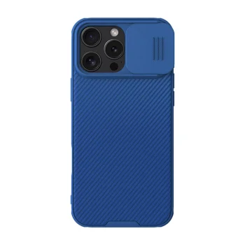 Nillkin CamShield Pro Case for iPhone 16 Pro Max, Blue
