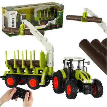 RC Farm Tractor with Lifter Remote Control Toy 2.4G 3.7V 500mAh