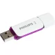 Philips USB Flash Drive Snow Edition 64GB USB 2.0 2-Pack White / Purple
