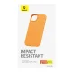 Baseus Fauxther Series Case for iPhone 15 Plus, Orange