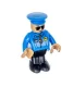 Police Train and Track Set with Cars and Helicopter (92 Pieces, ~300cm)