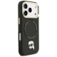 Karl Lagerfeld Big Strap Karl Metal Logo MagSafe Phone Case Cover iPhone 17 Pro - Black