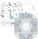 Развивающий Интерактивный Детский Коврик Мат Манеж Сухой...