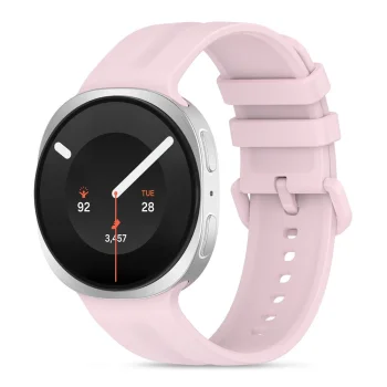 Tech-Protect Silicone Evo Watch Strap for Samsung Galaxy Watch 40/44/46 mm - Powder Pink