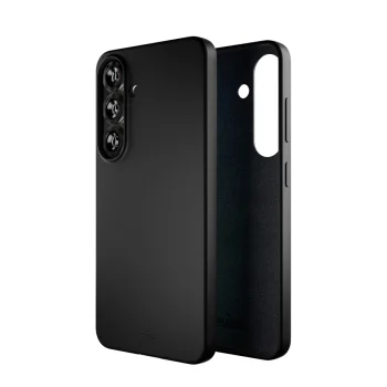 Puro Icon Silicone Case for Samsung Galaxy S25, Black