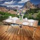 Aluminium Picnic Travel Folding Table, 120x60cm