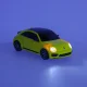 Rastar 78000 Volkswagen Beetle 1:14 RC Car, Yellow