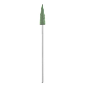 Exo Rubber Polishing Nail Drill Bit Green Cone Ø 4.0 mm