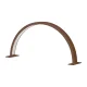 GLOW Arche II Shadowless Manicure Desk Lamp, Brown