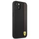 Ferrari iPhone 13 mini vāciņš On Track Carbon Stripe, melns