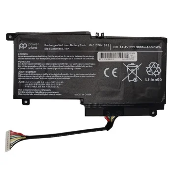 Laptop Battery for Toshiba PA5107U-1BRS, 3000mAh, 14.4V, Power Plant