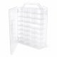 Transparent Toy Car Organizer Case for 48 Cars
