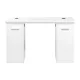 Cosmetic Manicure Desk Momo L01 with Dust Collector, White